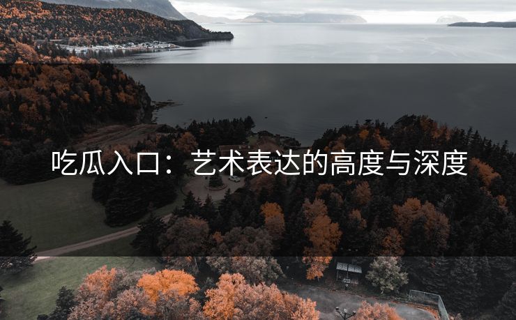 吃瓜入口：艺术表达的高度与深度  第1张